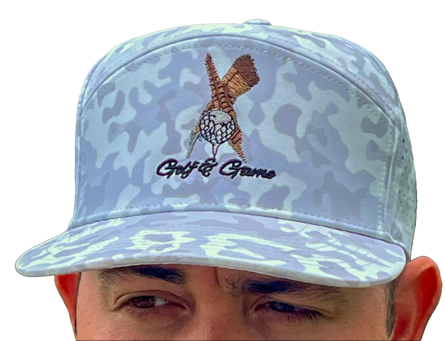 Whiteout Camo Snapback