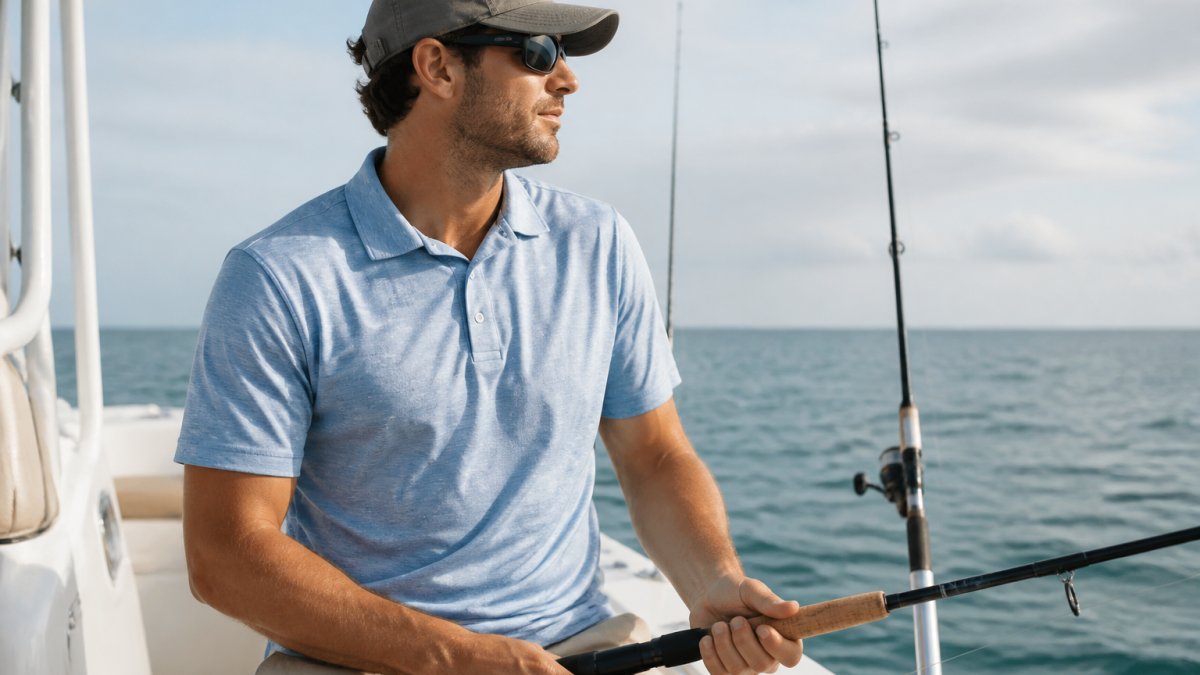 Durable Golf Shirts for Fishing: A Performance Guide