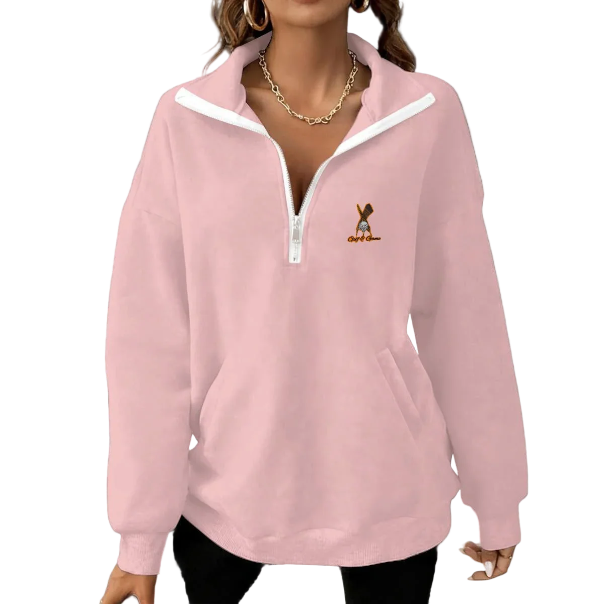 Women's Half-Zip Fleece - Golf & Game Apparel