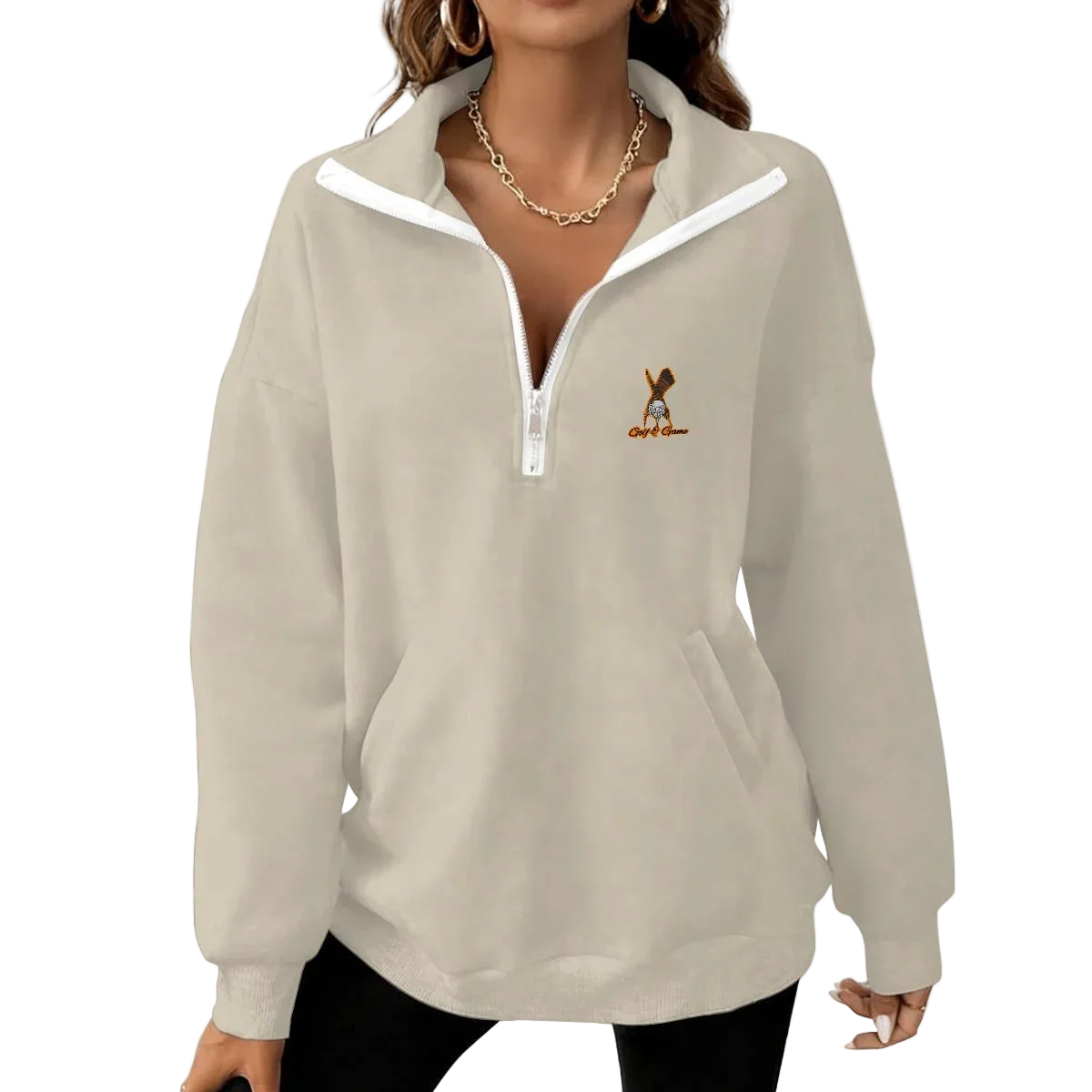 Women's Half-Zip Fleece - Golf & Game Apparel