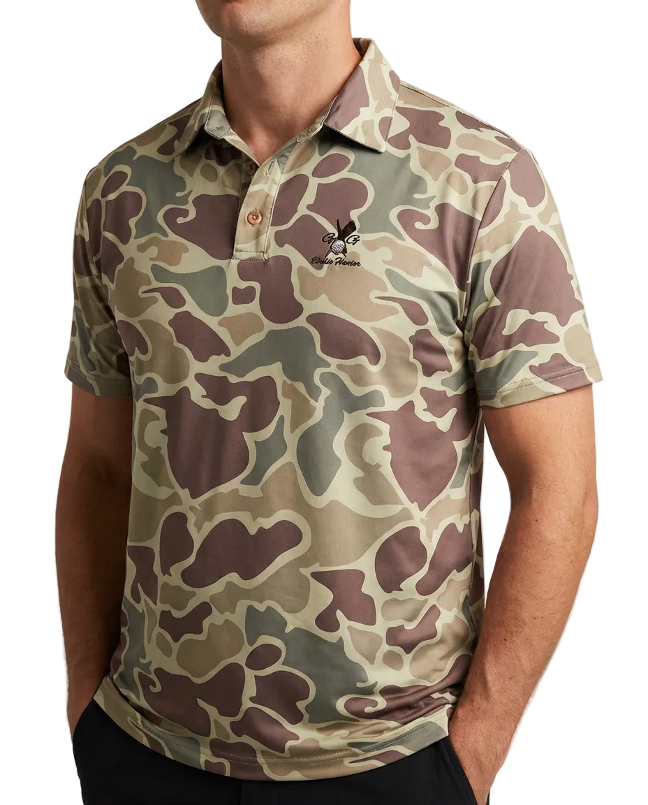 The Wetland Camo Polo