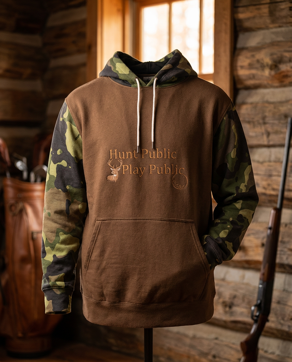 "Hunt Public Play Public" Hoodie