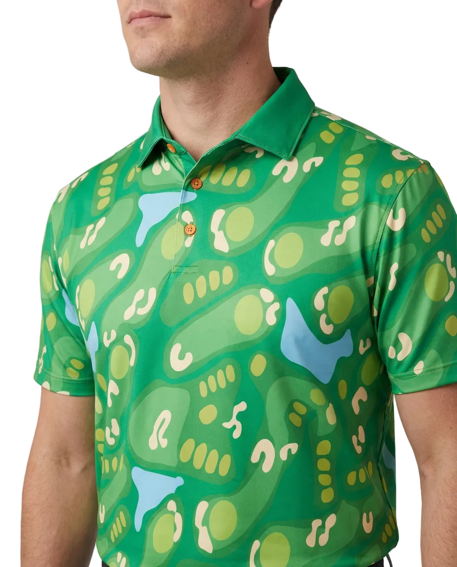 The Course Camo Polo