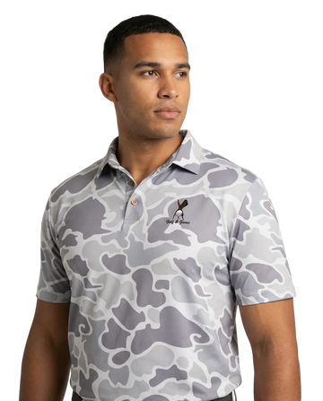 The Arctic Drake Camo Polo