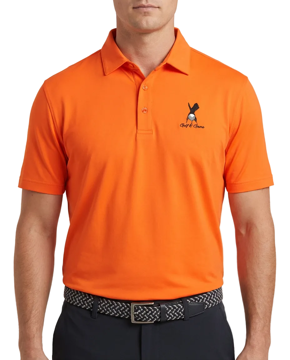 The Blaze Orange Polo
