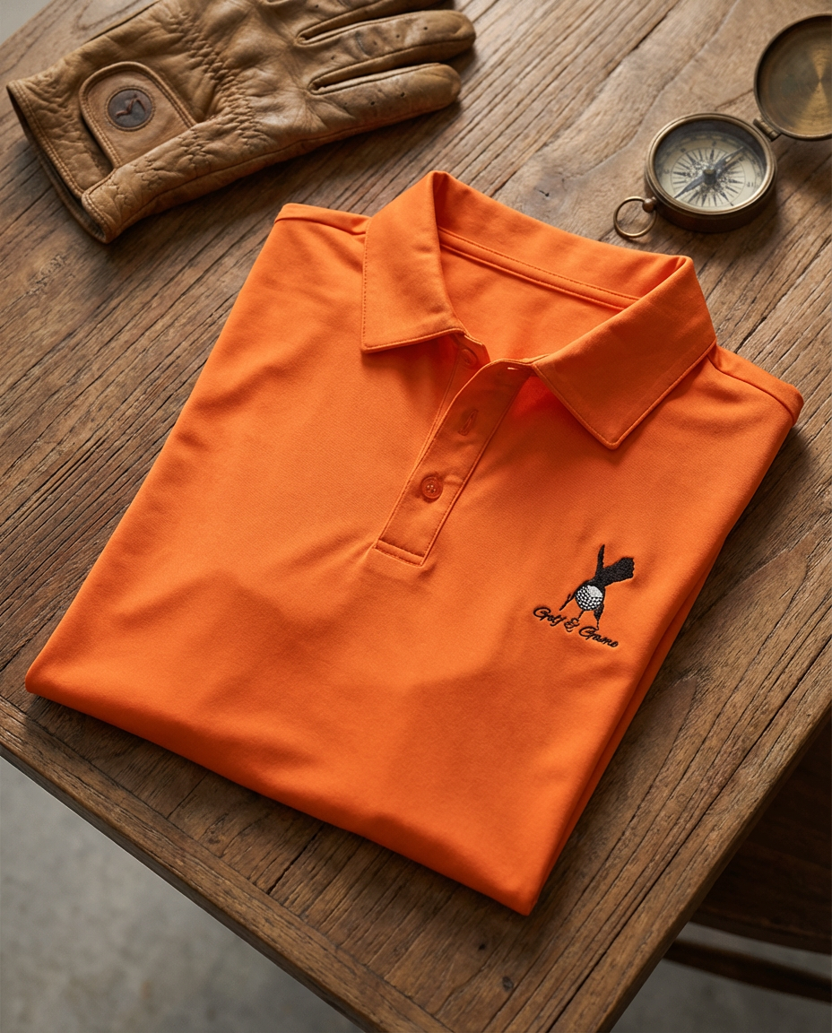 The Blaze Orange Polo