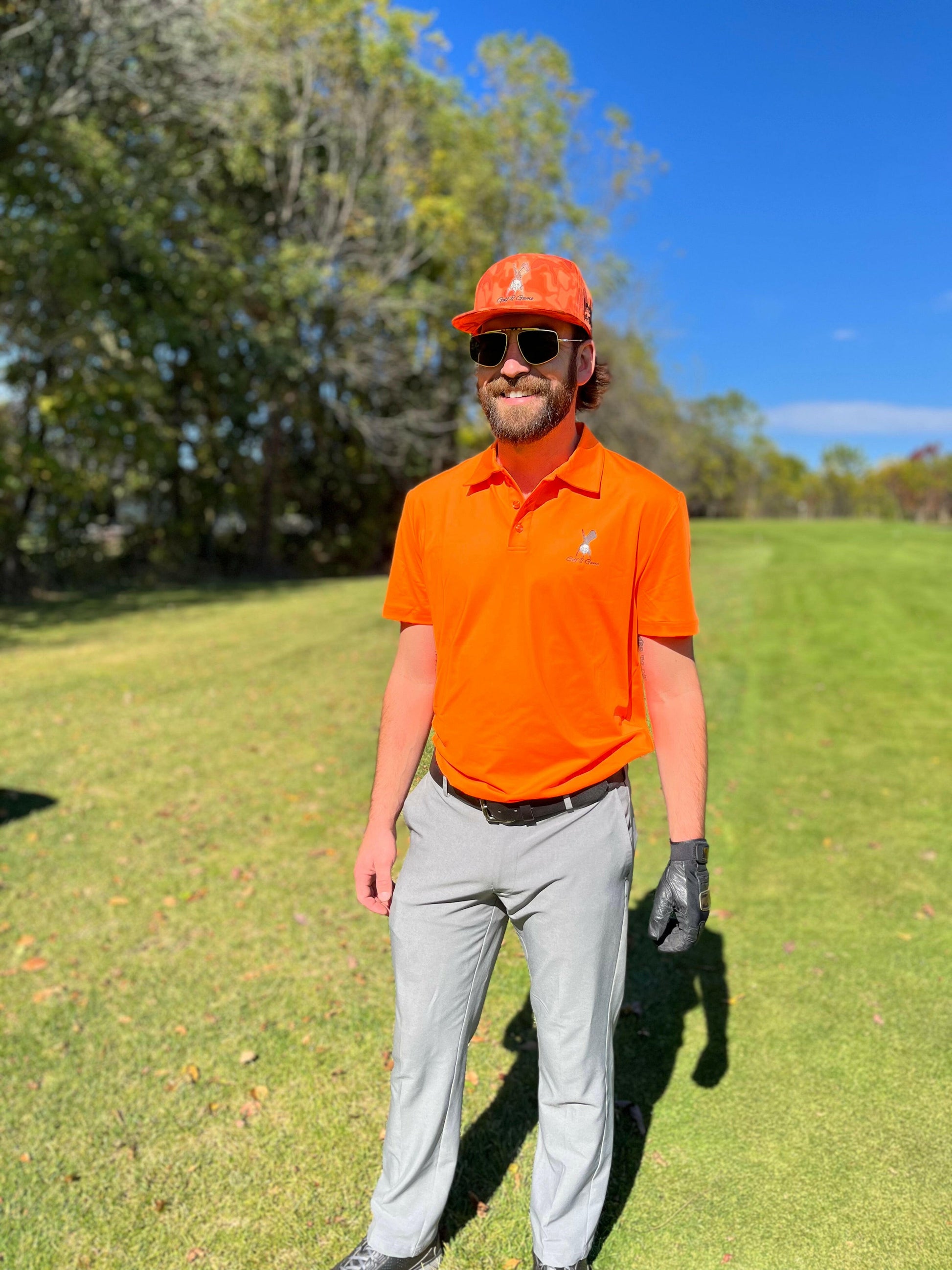 MAX AIRFLOW HAT (orange camo).
