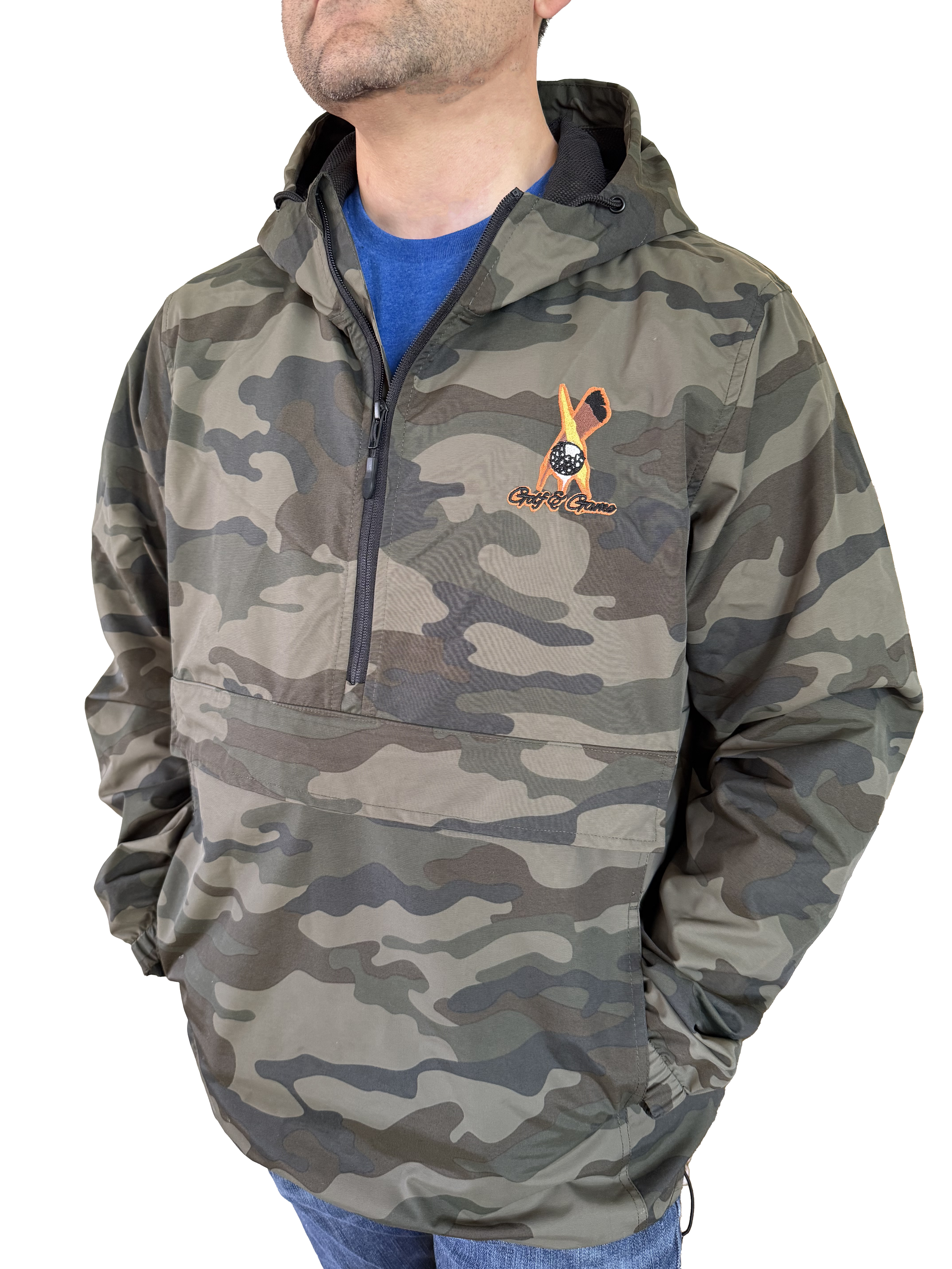 Water Resistant Camo Jacket