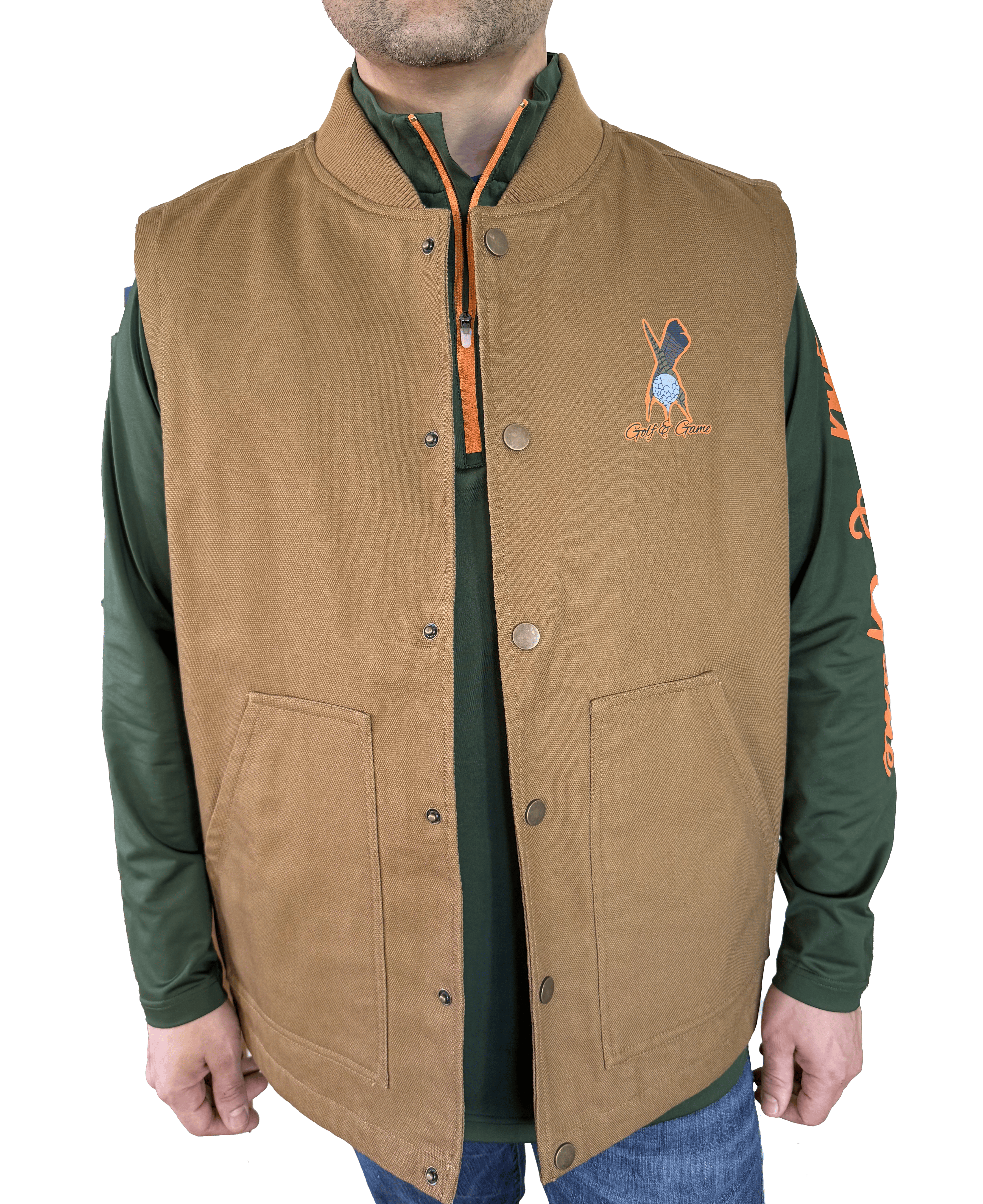 Apliiq jackets Insulated Canvas Vest
