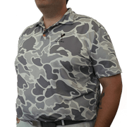 Artic Drake Camo Polo - Golf & Game Apparel