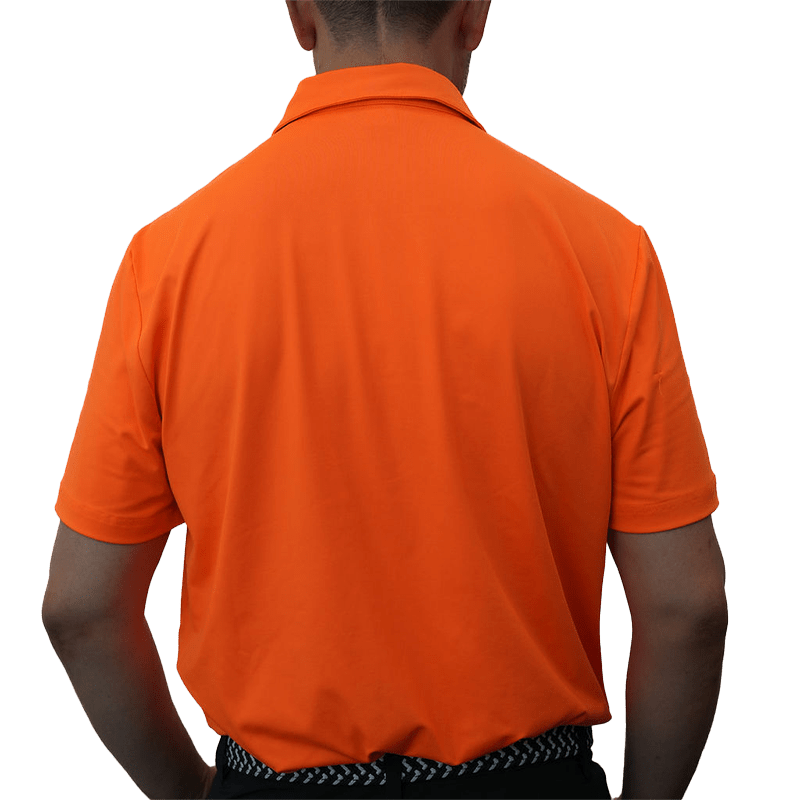 Blaze Orange Polo - Golf & Game Apparel