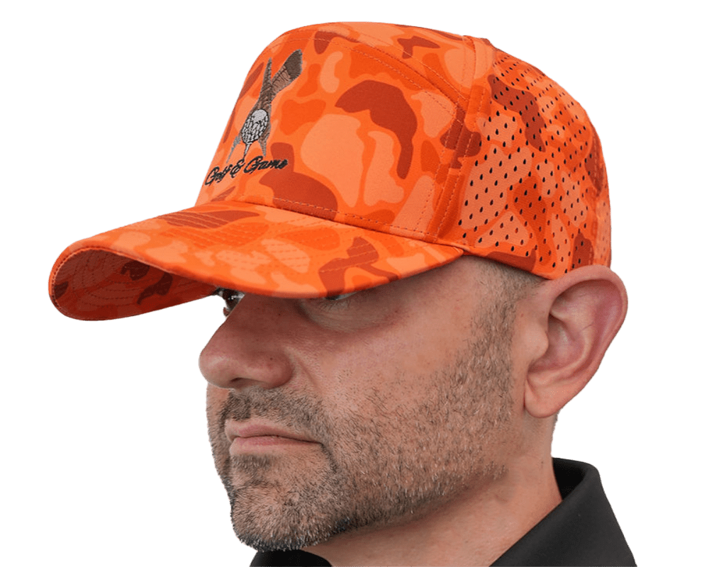 Blaze Orange Snapback - Golf & Game Apparel