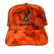 Blaze Orange Snapback - Golf & Game Apparel