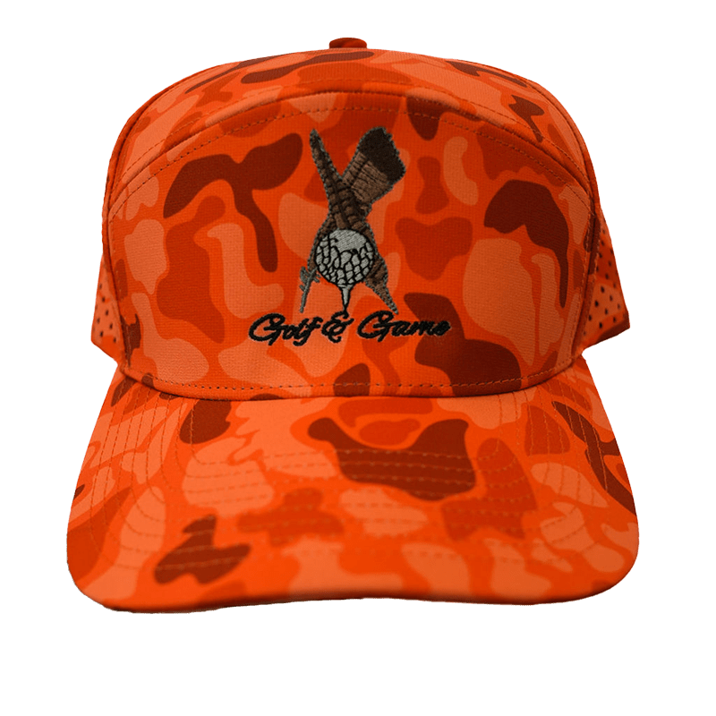 Blaze Orange Snapback - Golf & Game Apparel