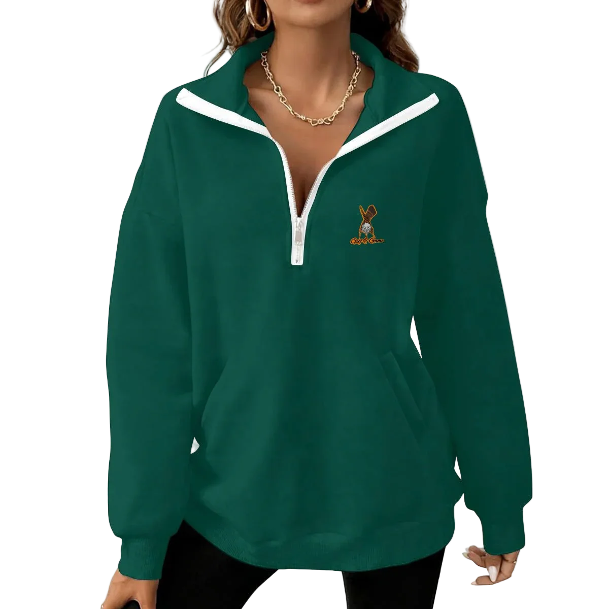 Women's Half-Zip Fleece - Golf & Game Apparel