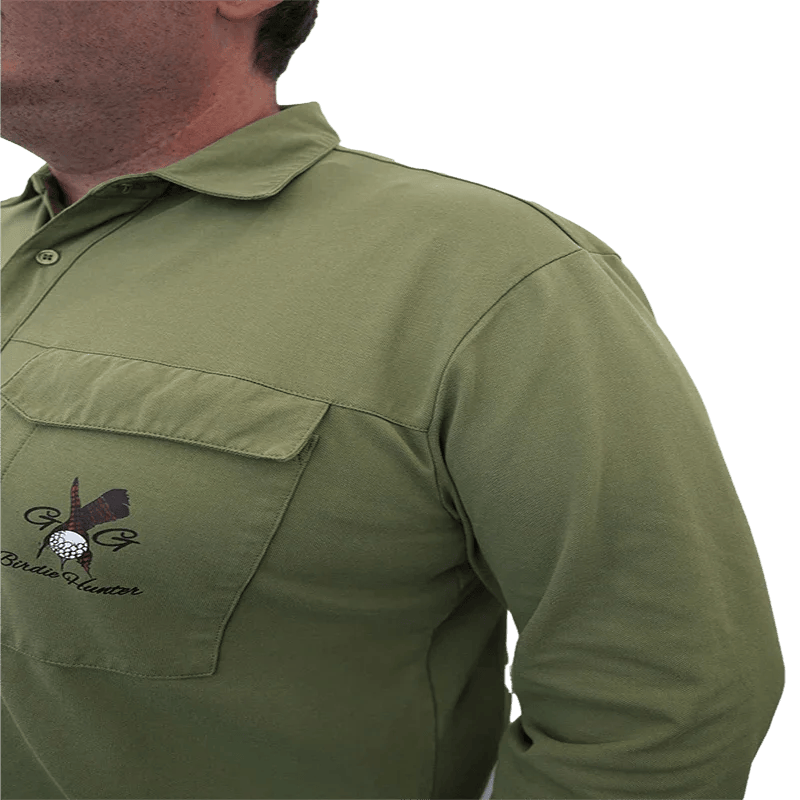 Golf & Game Apparel Birdie Hunter Utility Button Down