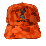 Golf & Game Apparel Blaze Orange Snapback
