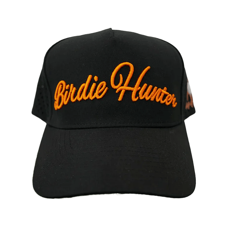 Golf & Game Apparel Headwear Black Birdie Hunter Snapback