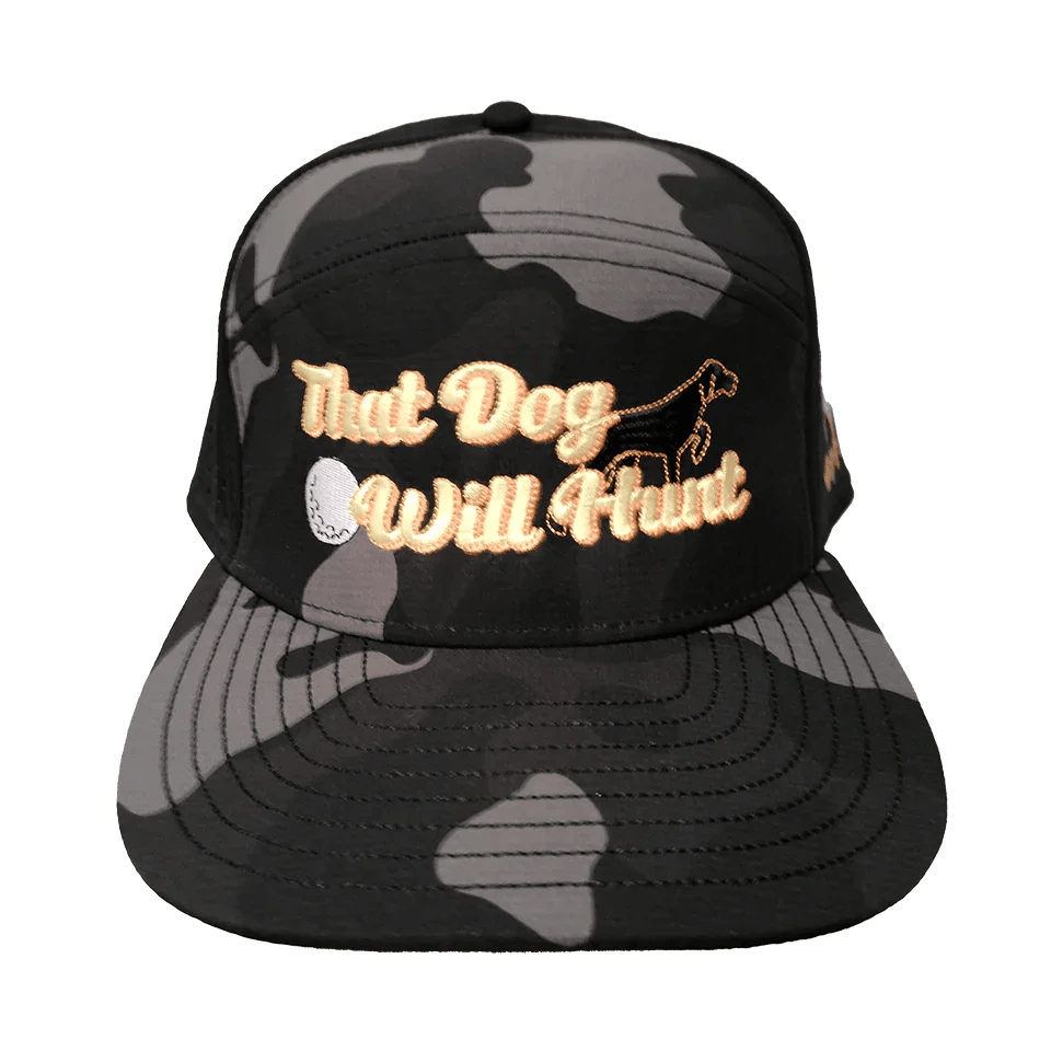 Golf & Game Apparel Headwear "That Dog will Hunt" Flat Brim