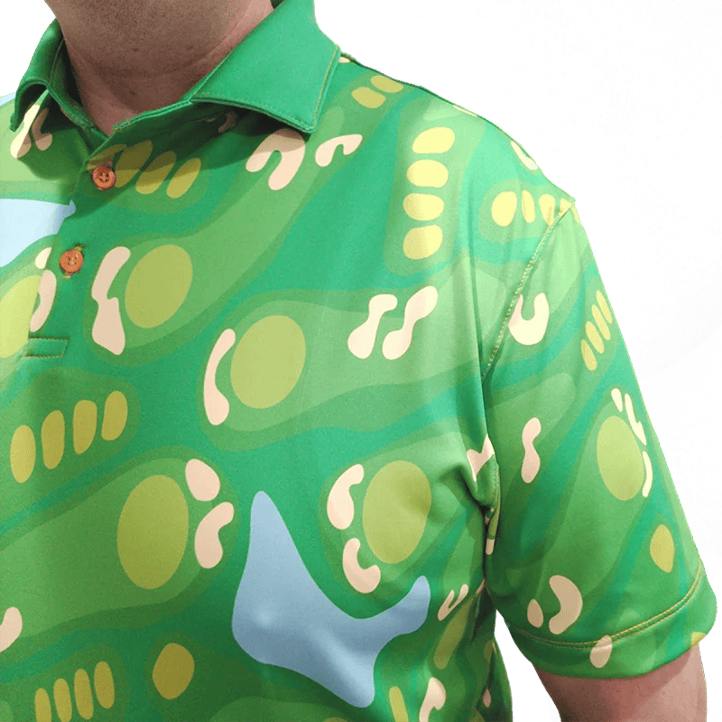 Golf & Game Apparel Polo 4XL 50in - 52in (impact polo) / Camouflage The Course Camo Polo