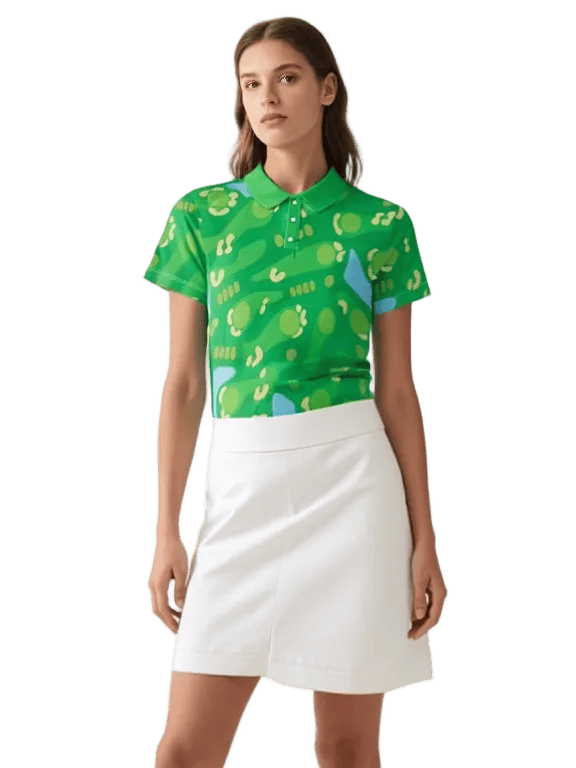 Golf & Game Apparel Polo Green / S The Course Camo Polo