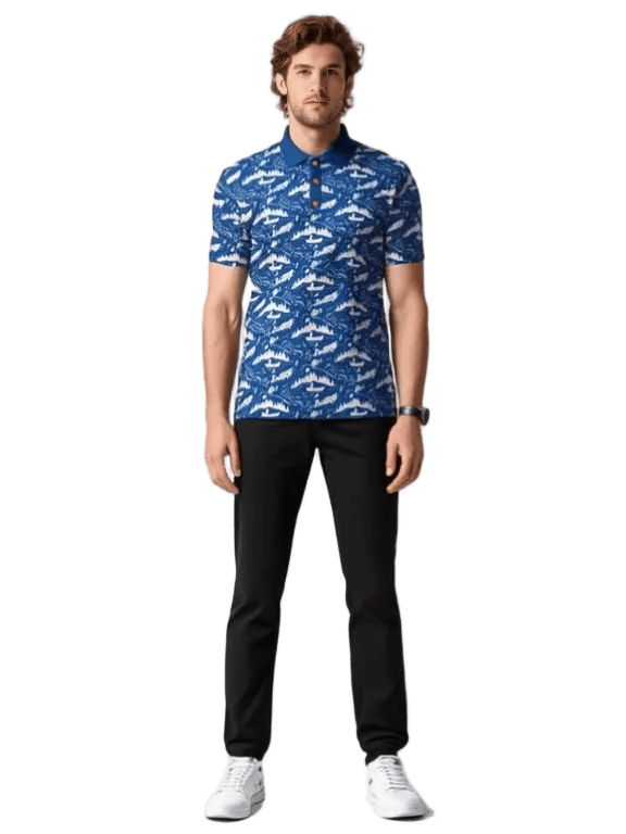 Golf & Game Apparel Polo The Gone Fishing Polo