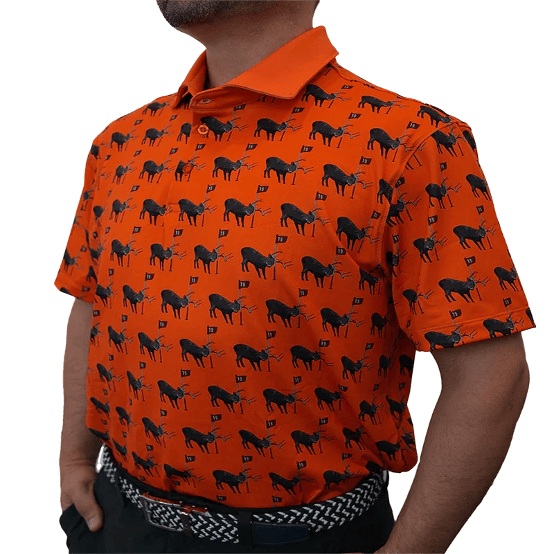 Golf & Game Apparel Polo The Ruttin' & Puttin' Polo