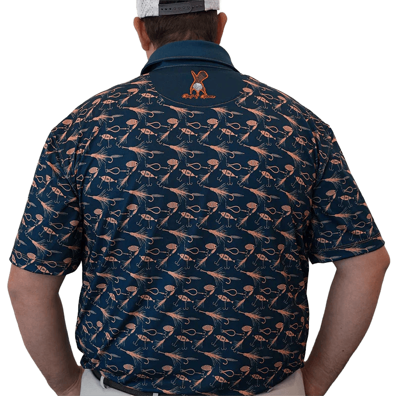 Golf & Game Apparel Polo The "So Fly" Fly Fishing Polo