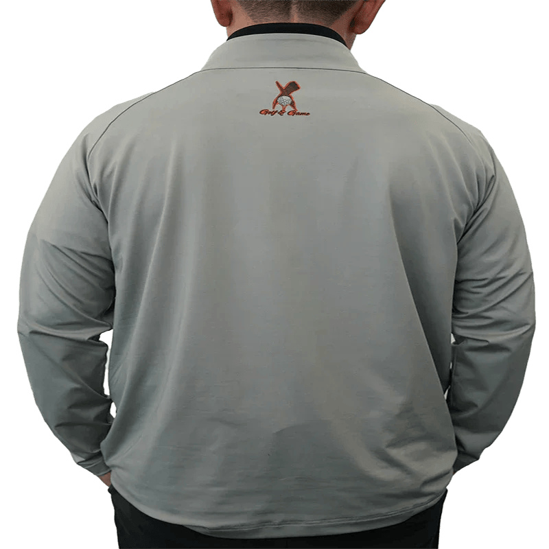 Golf & Game Apparel Q-Zip Men's Chest Pocket Quarter Zip Pullover