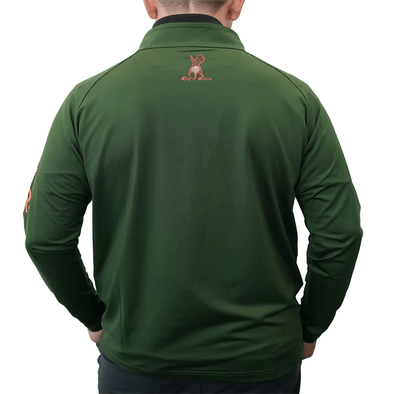 Golf & Game Apparel Q-Zip Men's Chest Pocket Quarter Zip Pullover