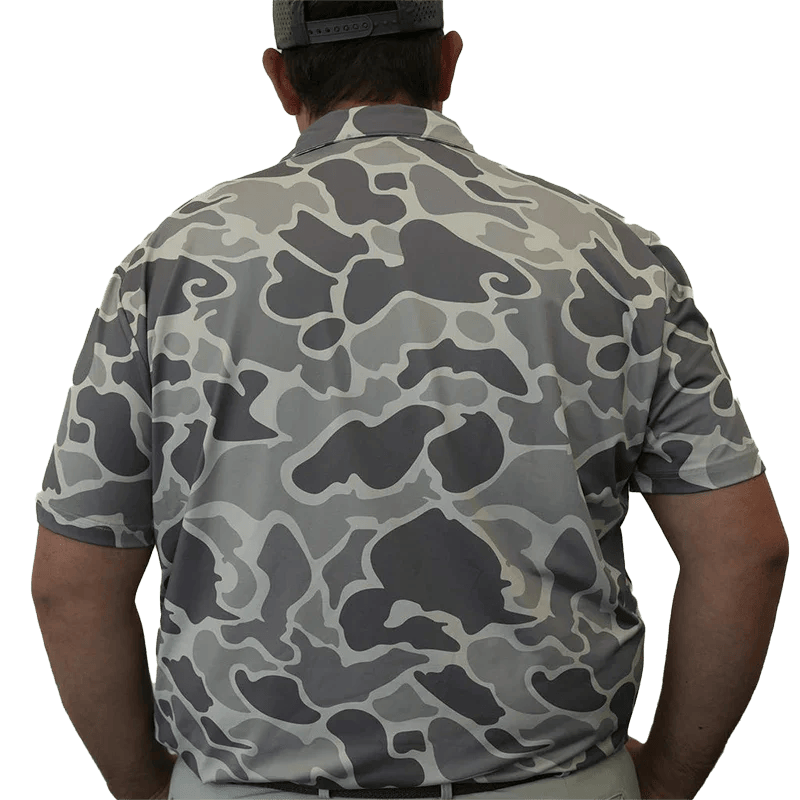 Golf & Game Apparel The Arctic Drake Camo Polo
