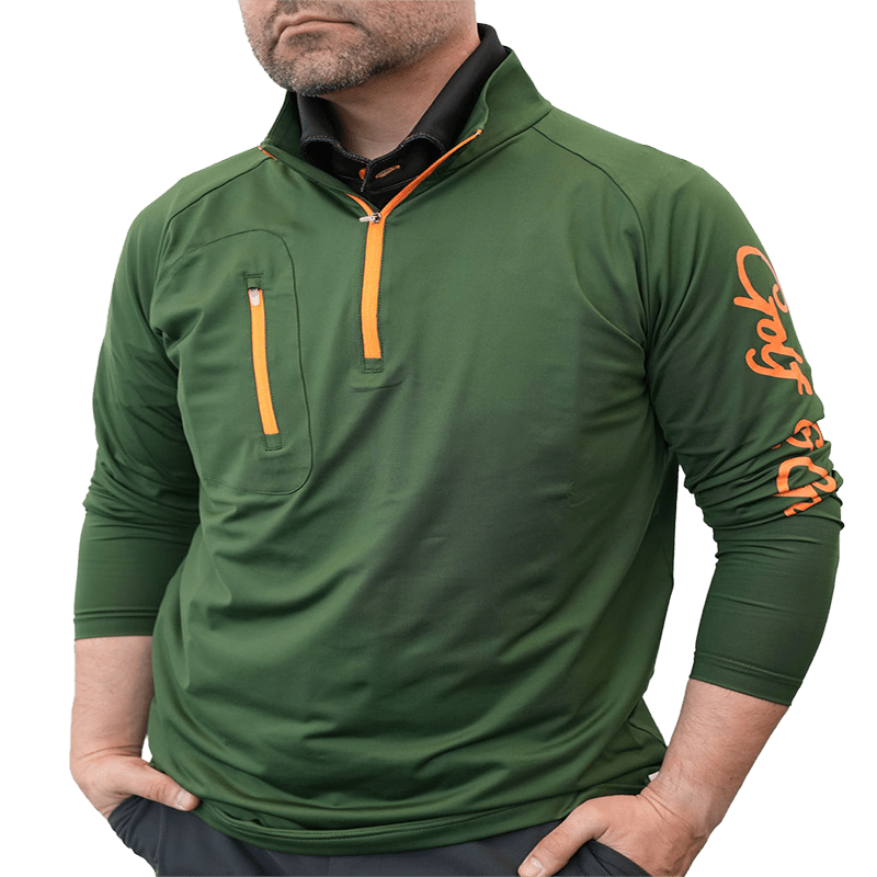 Golf & Game Quater Zip - Golf & Game Apparel