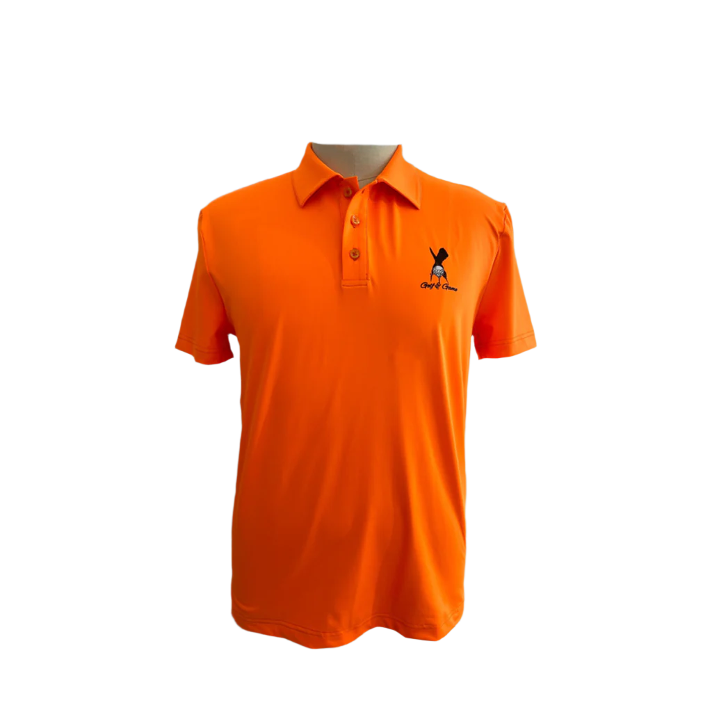 THE BLAZE ORANGE POLO.