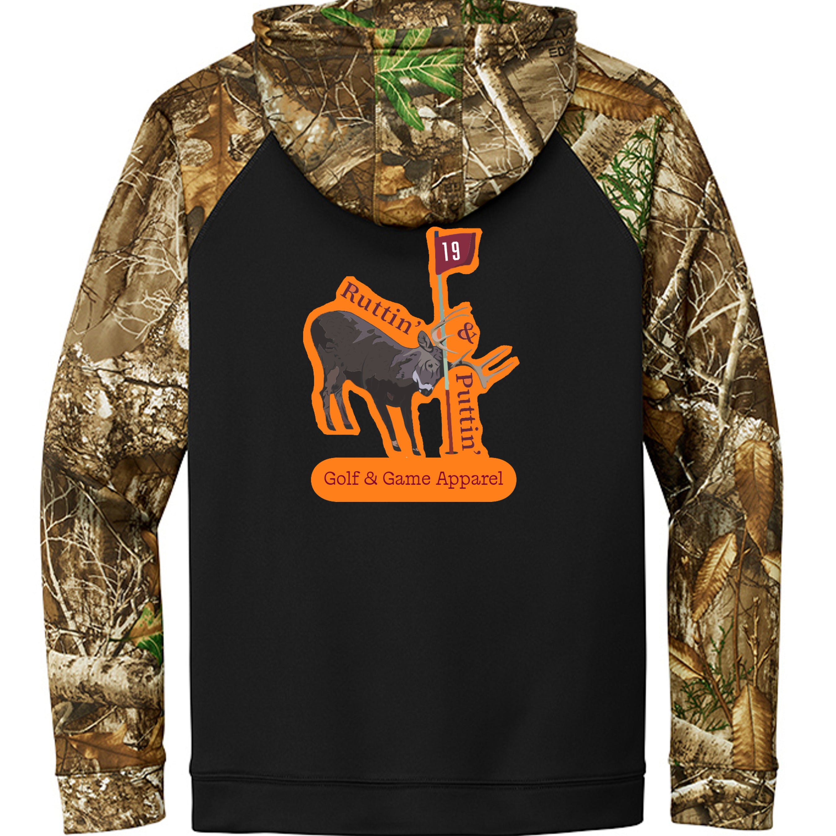 Black/ Realtree Edge - RU451 - BACK