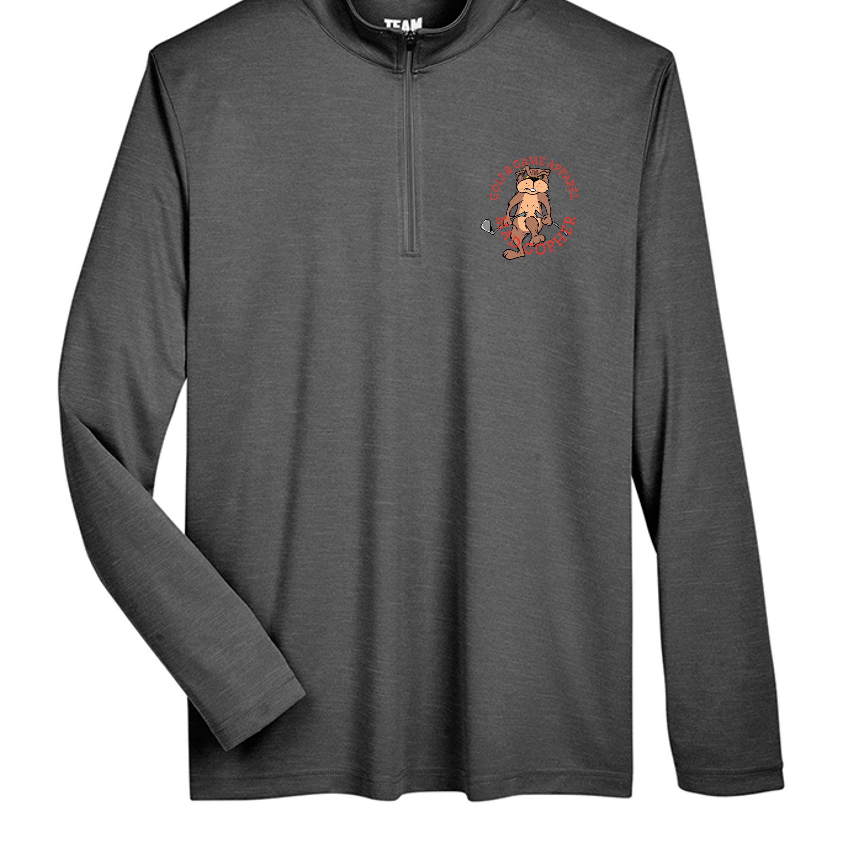 BLACK HEATHER - TT31H - FRONT