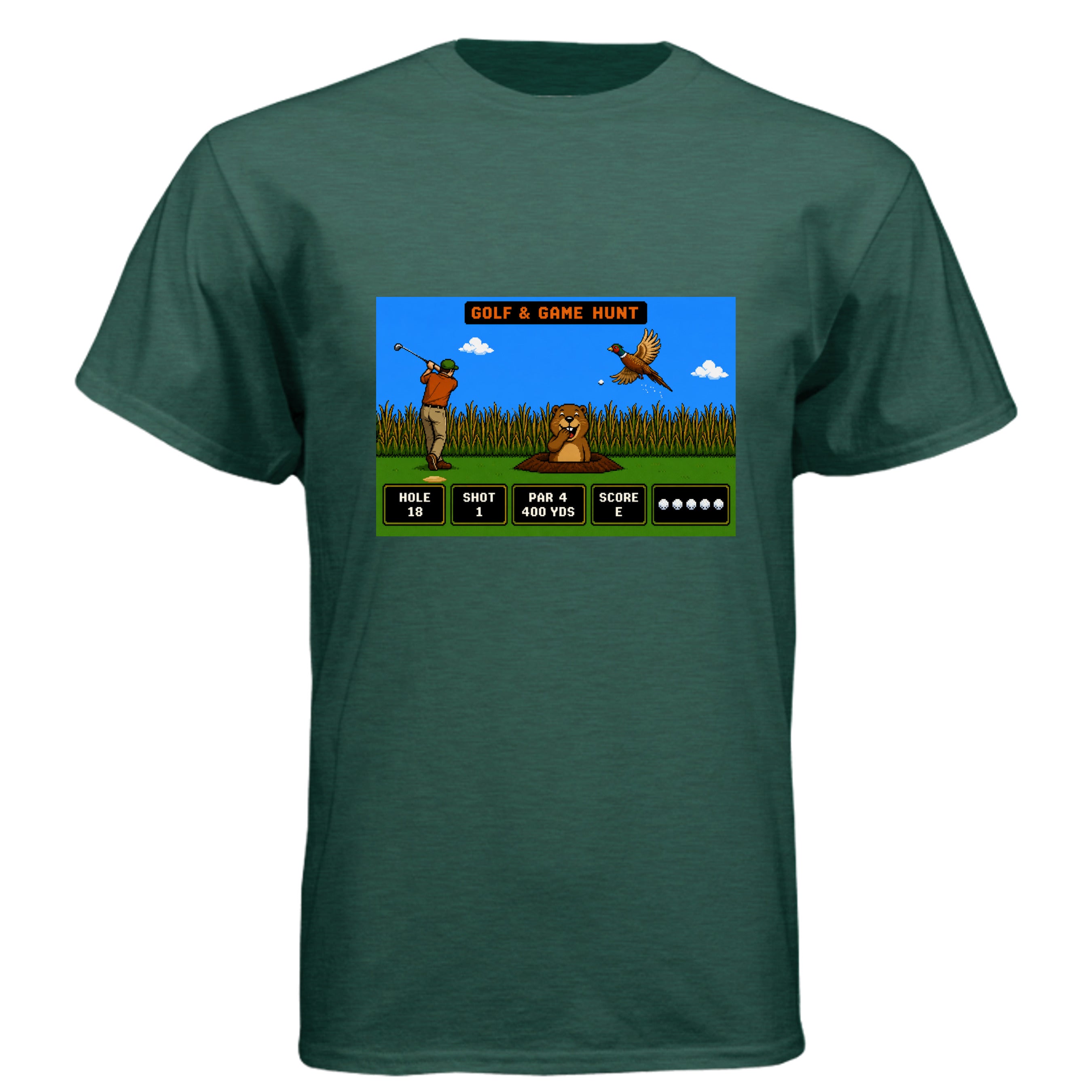 Heather Forest Green - N6210 - FRONT