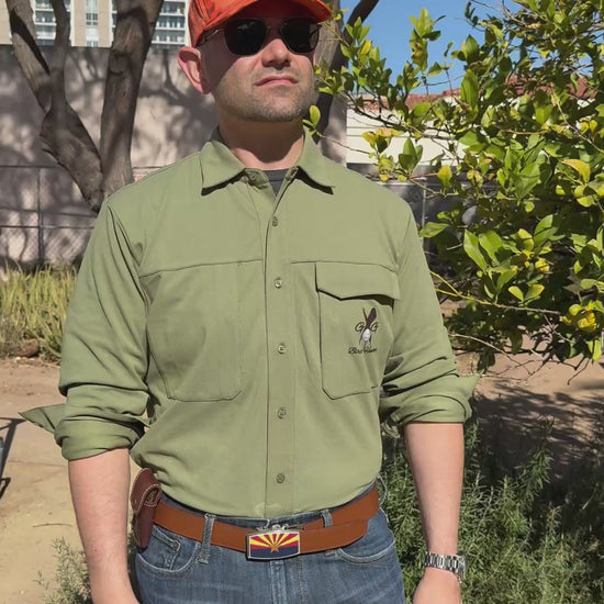 IN THE HUNT LONG SLEEVE SHIRT.