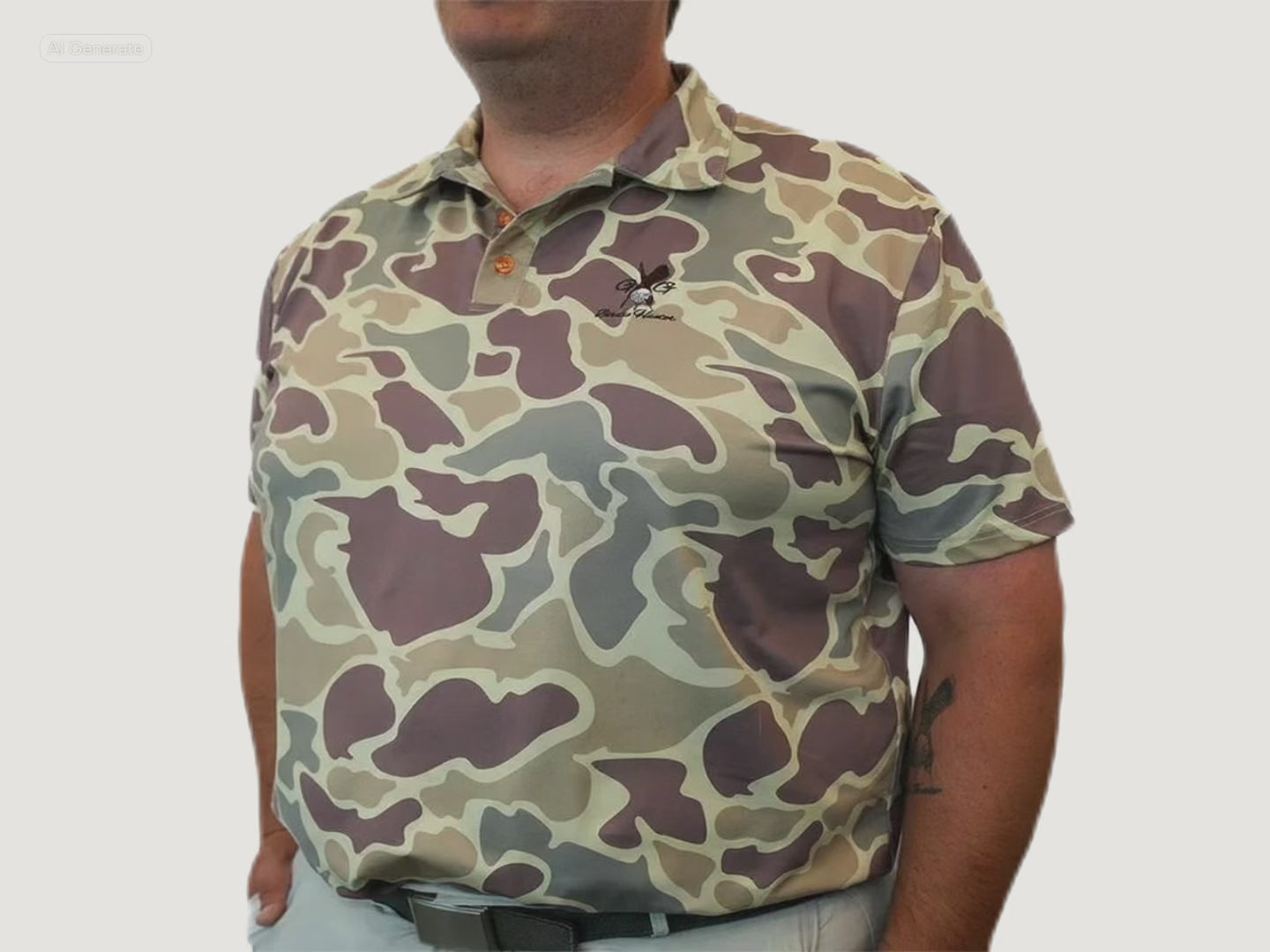 Cargar vídeo: Wetland Camo Polo
