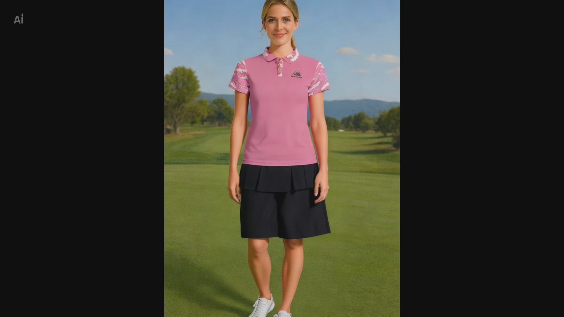 Load video: The Back 9 Bait Shop Polo