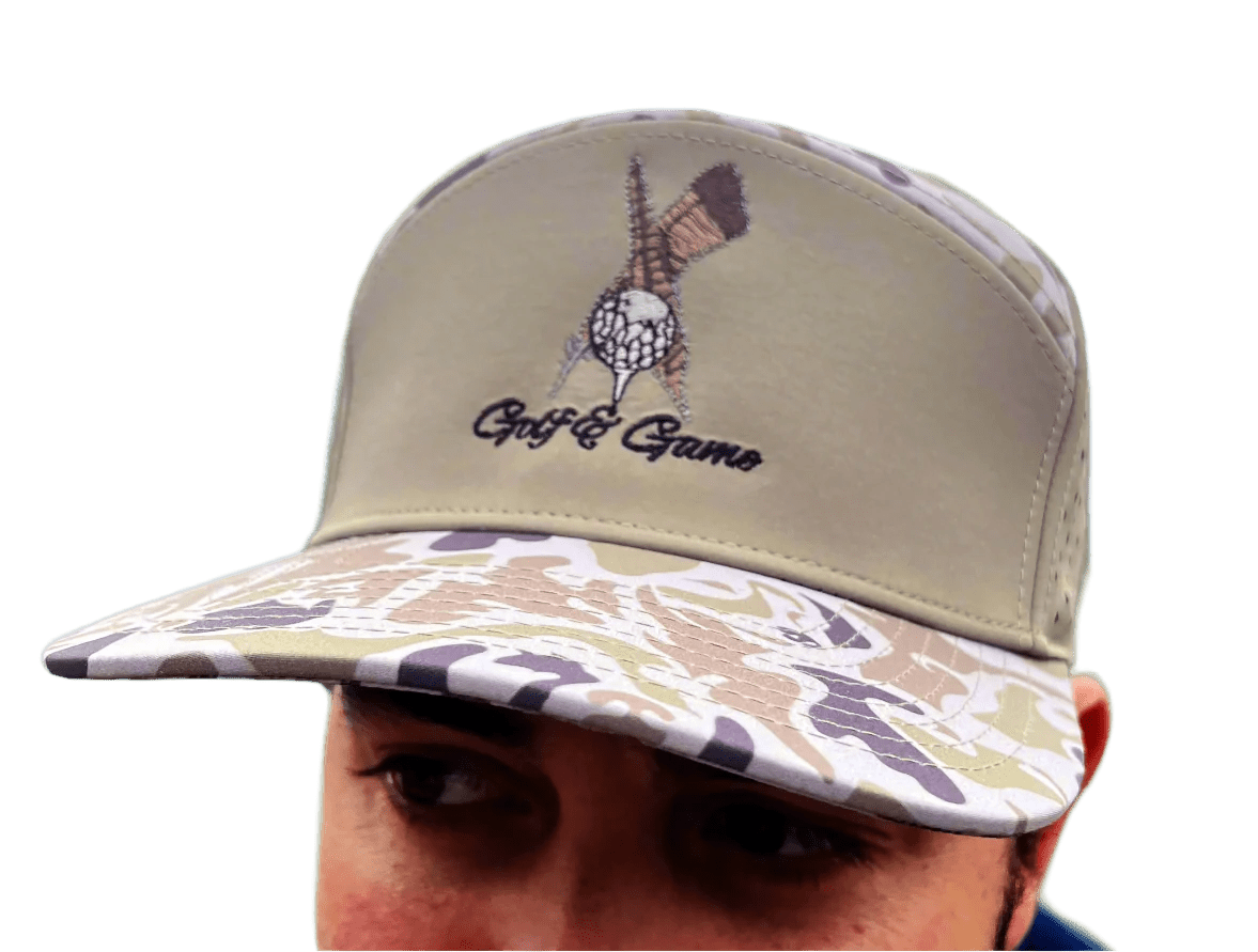 Retriever Camo Snapback - Golf & Game Apparel