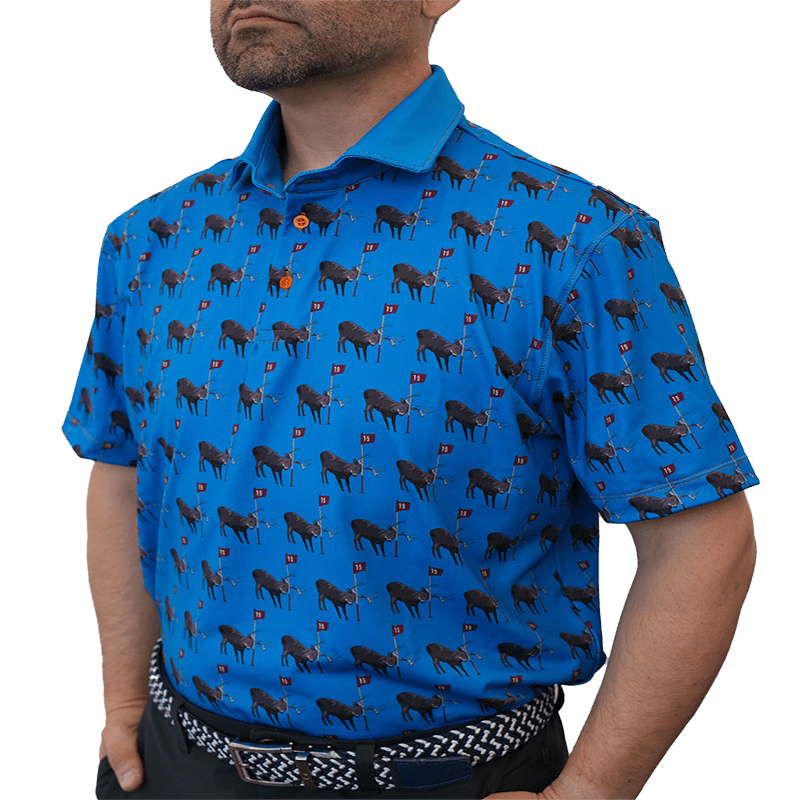 Ruttin' & Puttin' Polo - Golf & Game Apparel