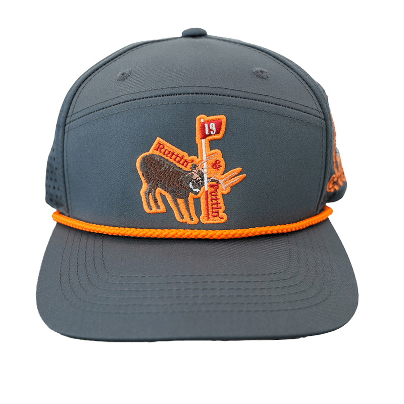 Ruttin' & Puttin' Snapback - Golf & Game Apparel