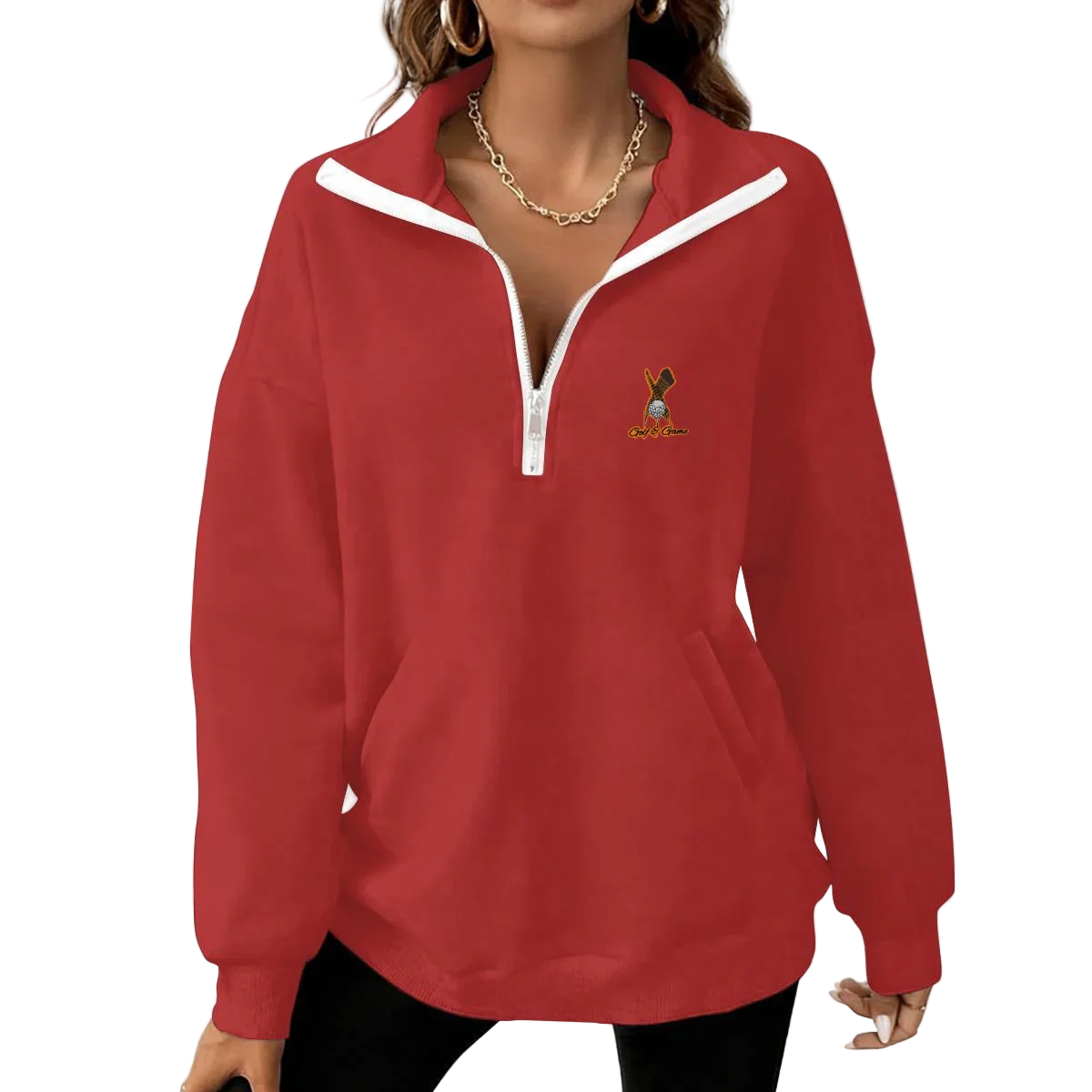 Women's Half-Zip Fleece - Golf & Game Apparel