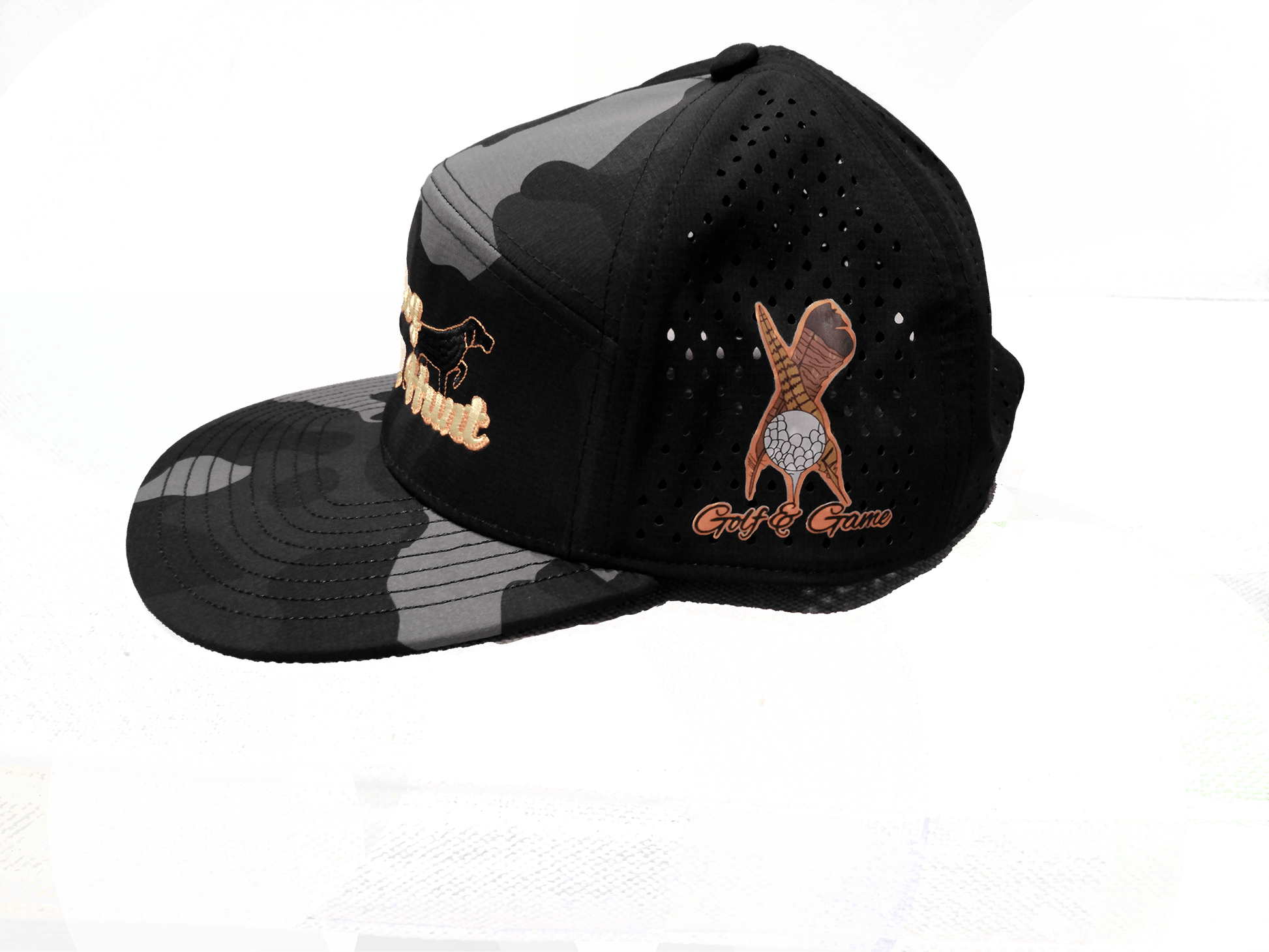 "That Dog will Hunt" Flat Brim - Golf & Game Apparel