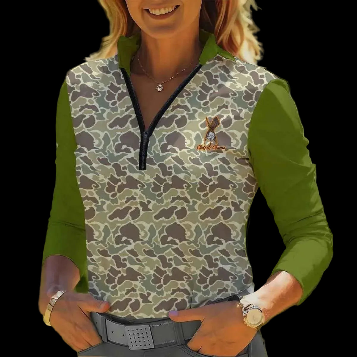 Yoycol Women's Quarter Zip Pullover